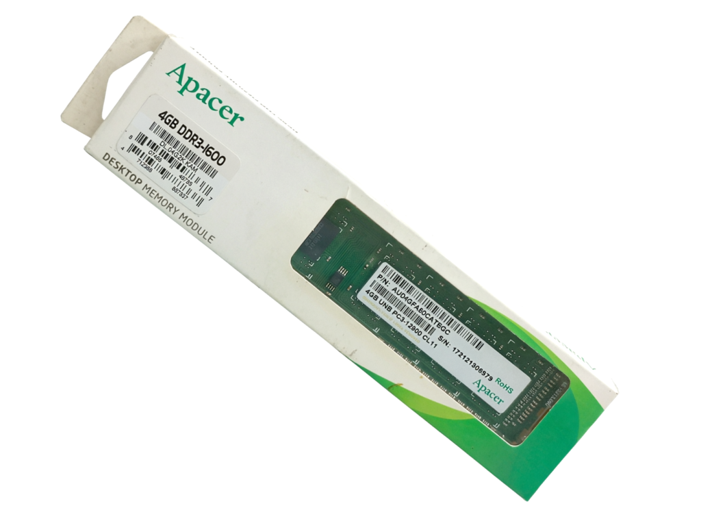Apacer 4GB DDR3 1600MHz Desktop RAM