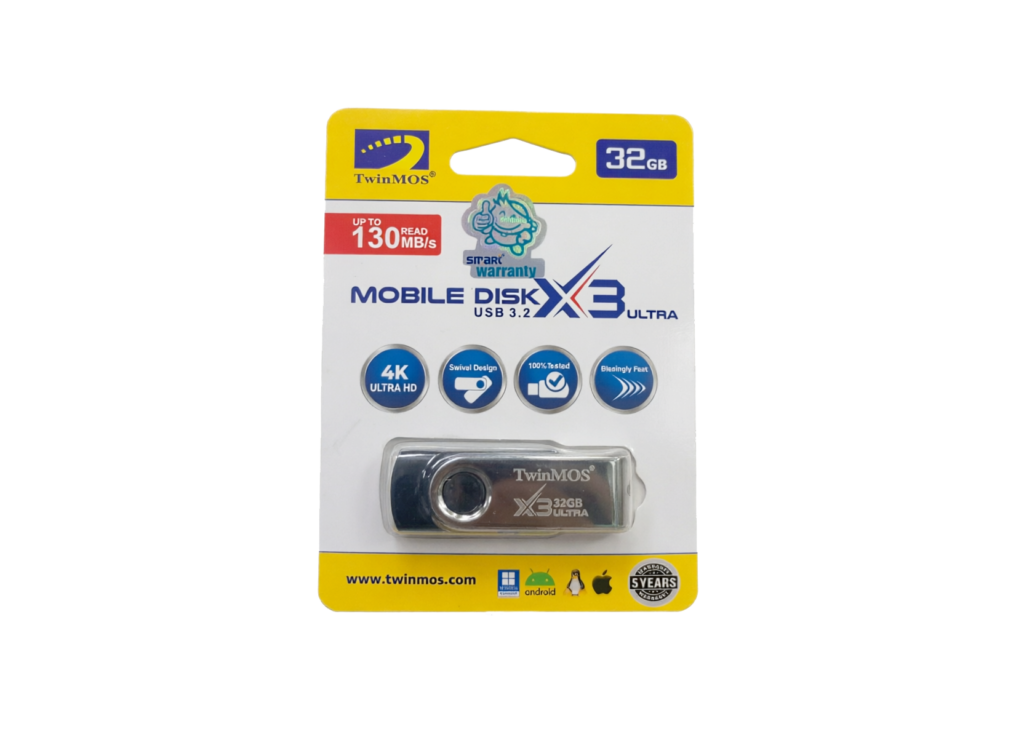 TwinMOS Mobile Disk X3 Ultra 32GB USB 3.2 Flash Drive