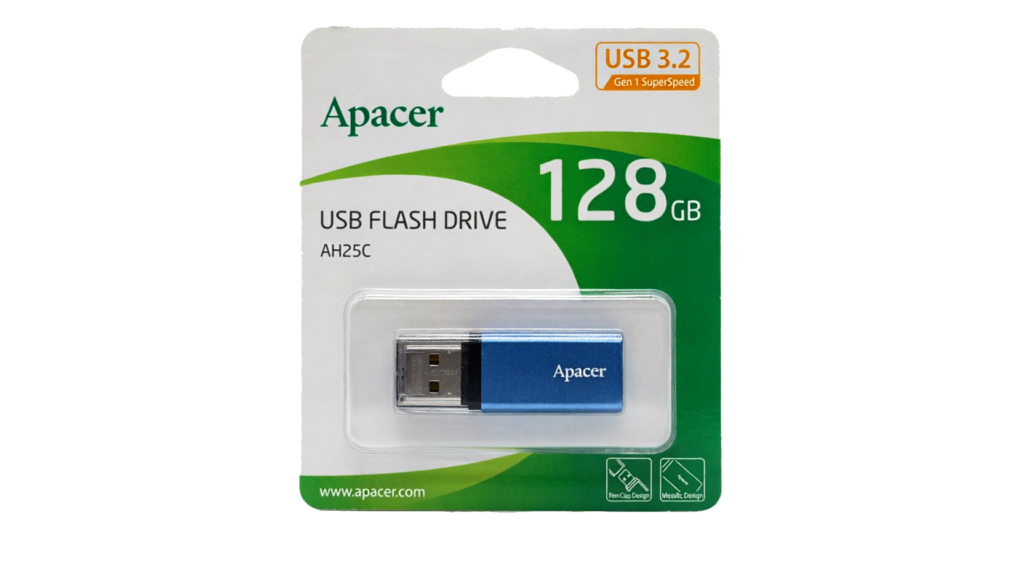 Apacer AH25C 128GB USB 3.2 Flash Drive