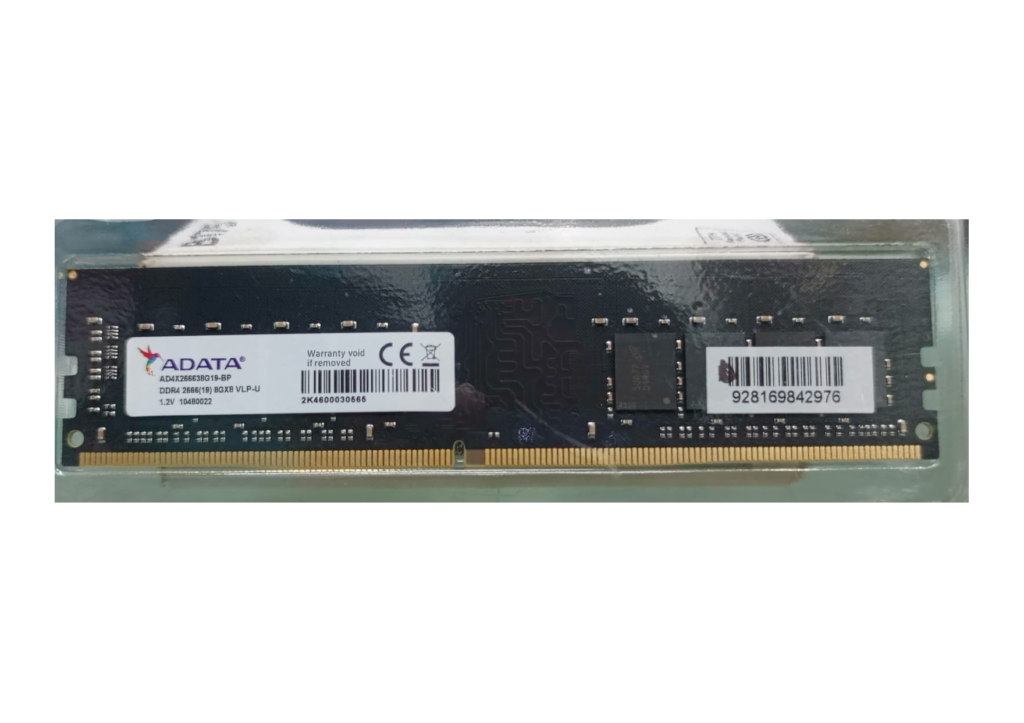 ADATA 8GB DDR4 2666MHz VLP Memory Module