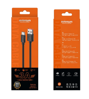 AMAYA FastLine USB to Type-C Fast Charging Cable (ACD-C77)