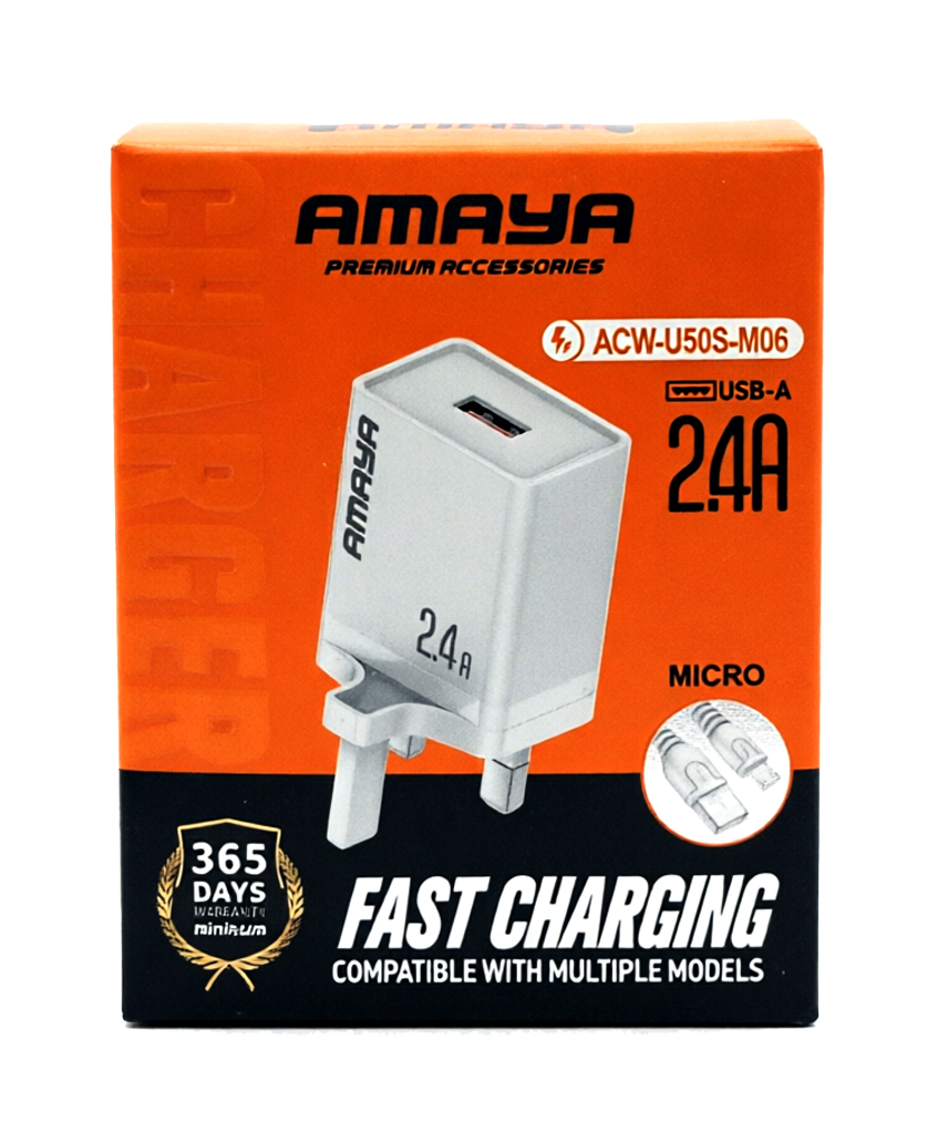 AMAYA Premium Accessories Fast Charger - ACW-U50S-M06