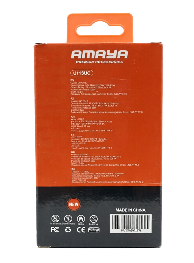 AMAYA Premium Accessories 25W Super Fast Charger - U113UC - Image 2