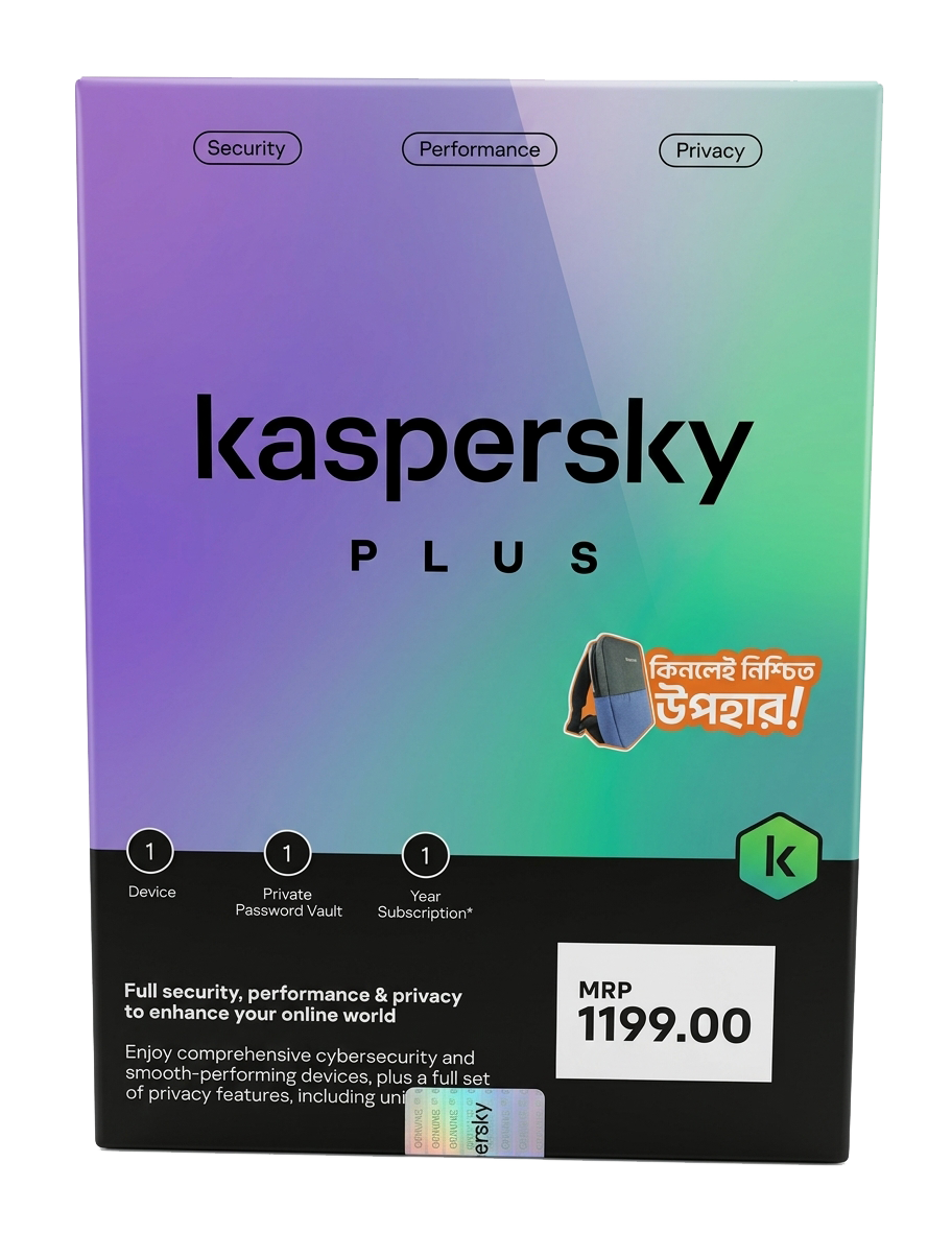 Kaspersky Plus 1 Device 1 Year with Gift