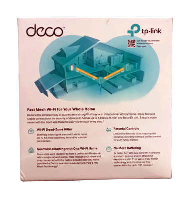 TP-Link Deco E4 AC1200 Whole Home Mesh Wi-Fi Unit - Image 2
