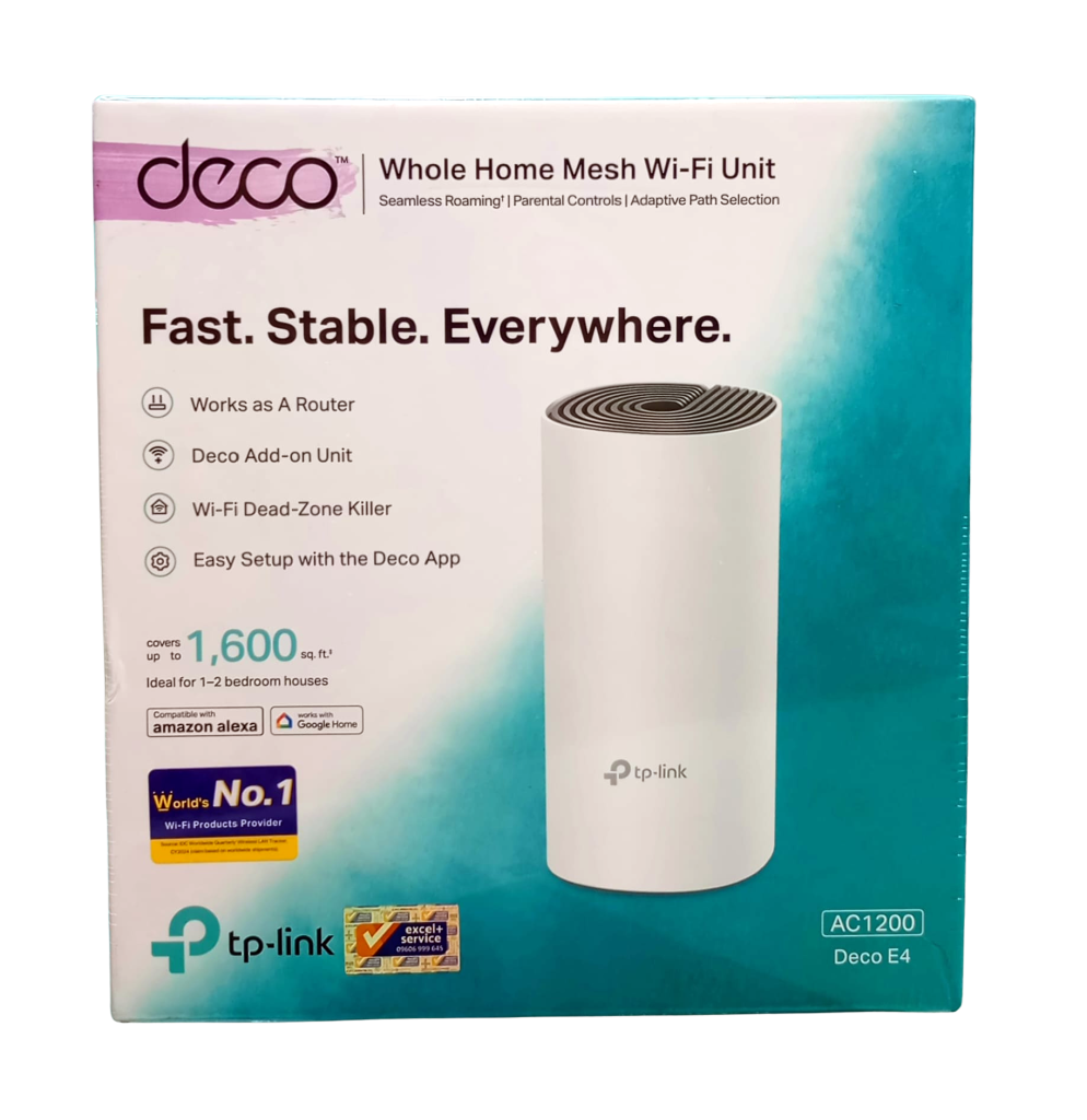 TP-Link Deco E4 AC1200 Whole Home Mesh Wi-Fi Unit