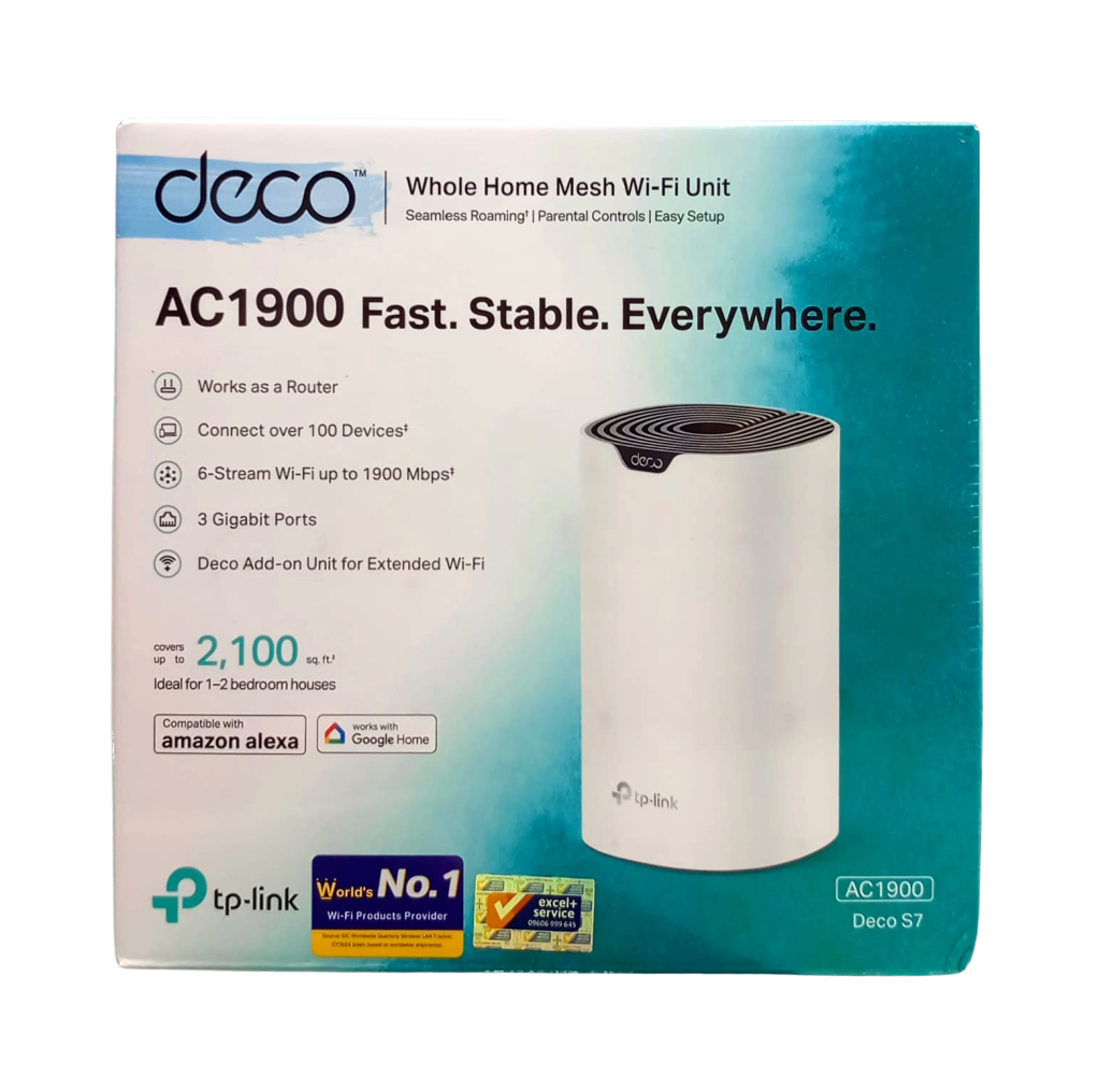 TP-Link Deco S7 AC1900 Whole Home Mesh Wi-Fi Unit