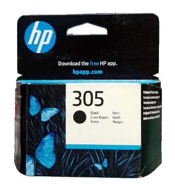 HP 305 Original Black Ink Cartridge