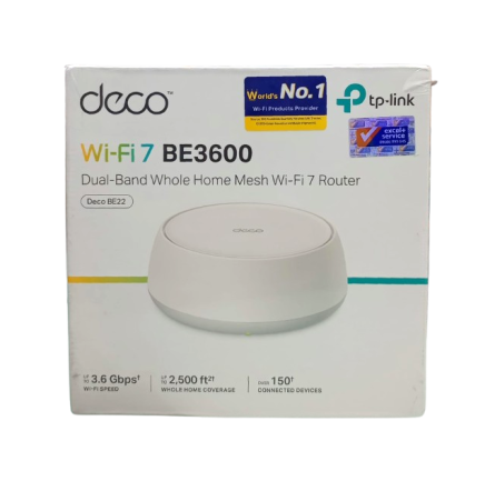 TP-Link Deco BE22 Wi-Fi 7 BE3600 Whole Home Mesh Router